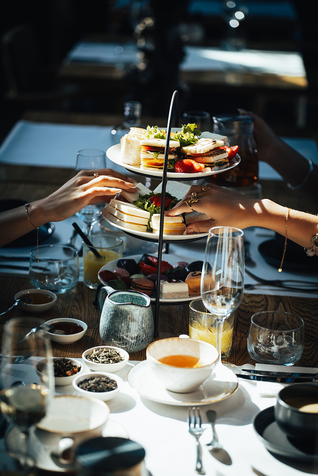 Tea Time met etagère bij Restaurant Colijn